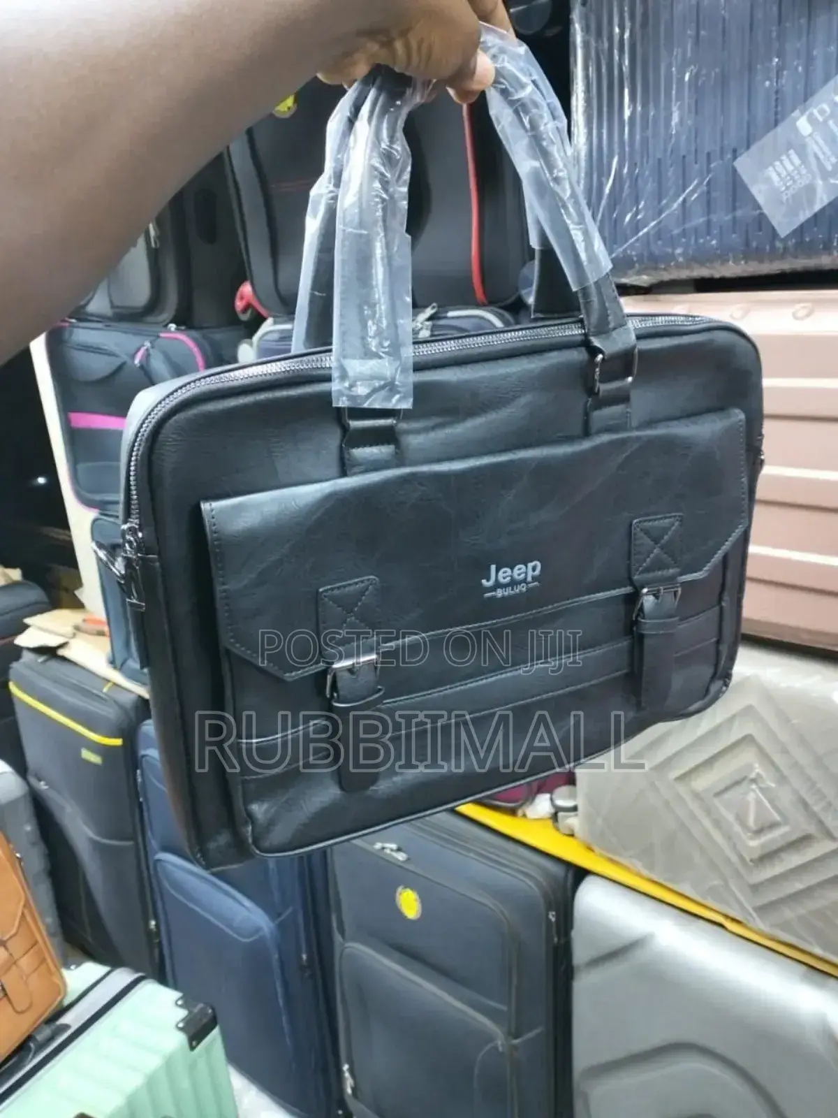 Black Jeep Briefcase