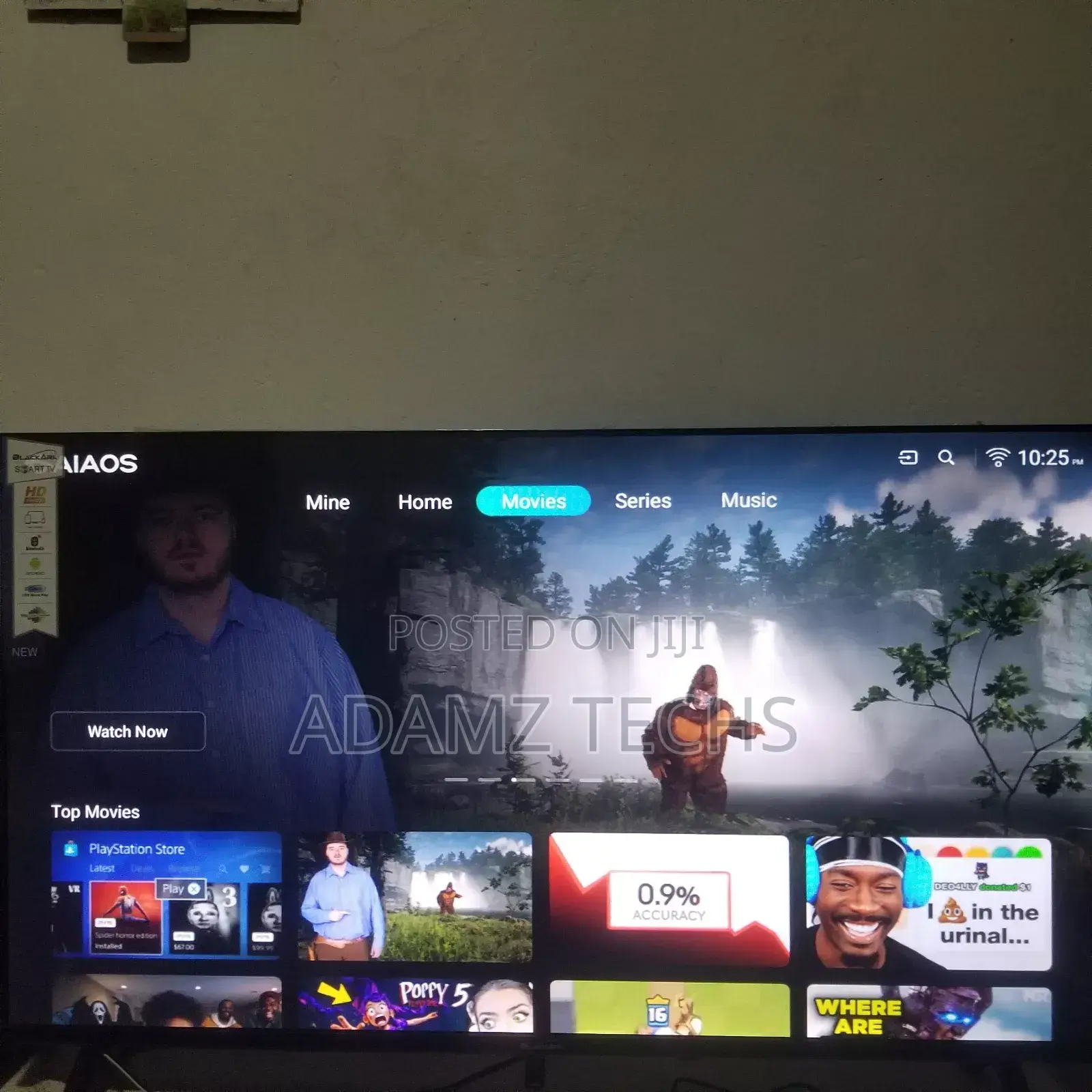 Black Arc Smart Tv 43 Inches