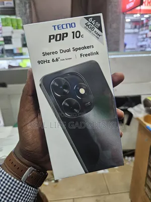 New Tecno Pop 10C 64 GB Black