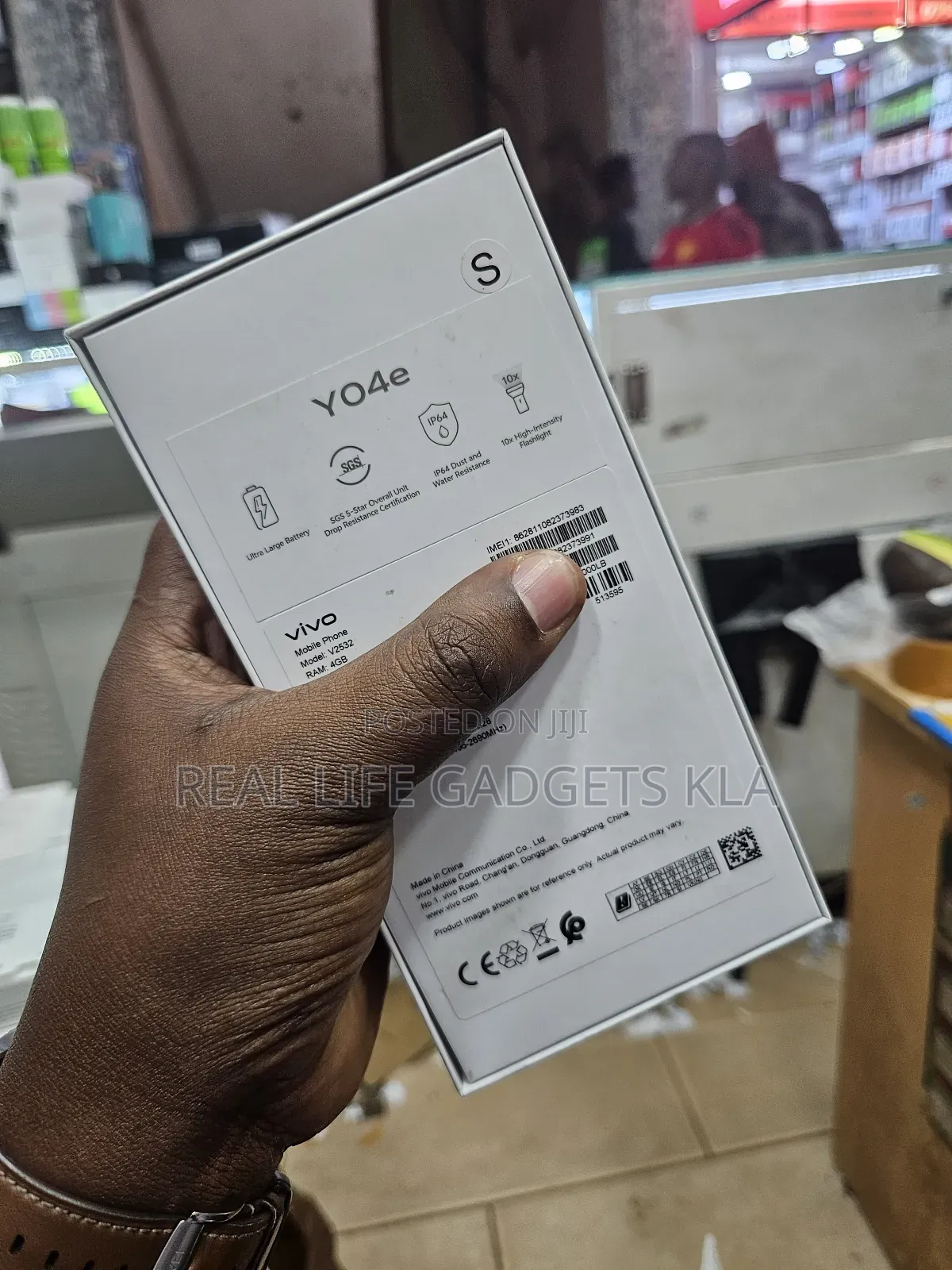 New Vivo Y03 64 GB Black