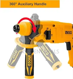 Ingco Rotary Hammer, 800w|1100rpm|4000bpm|2.5j|Sds Plus Chuck