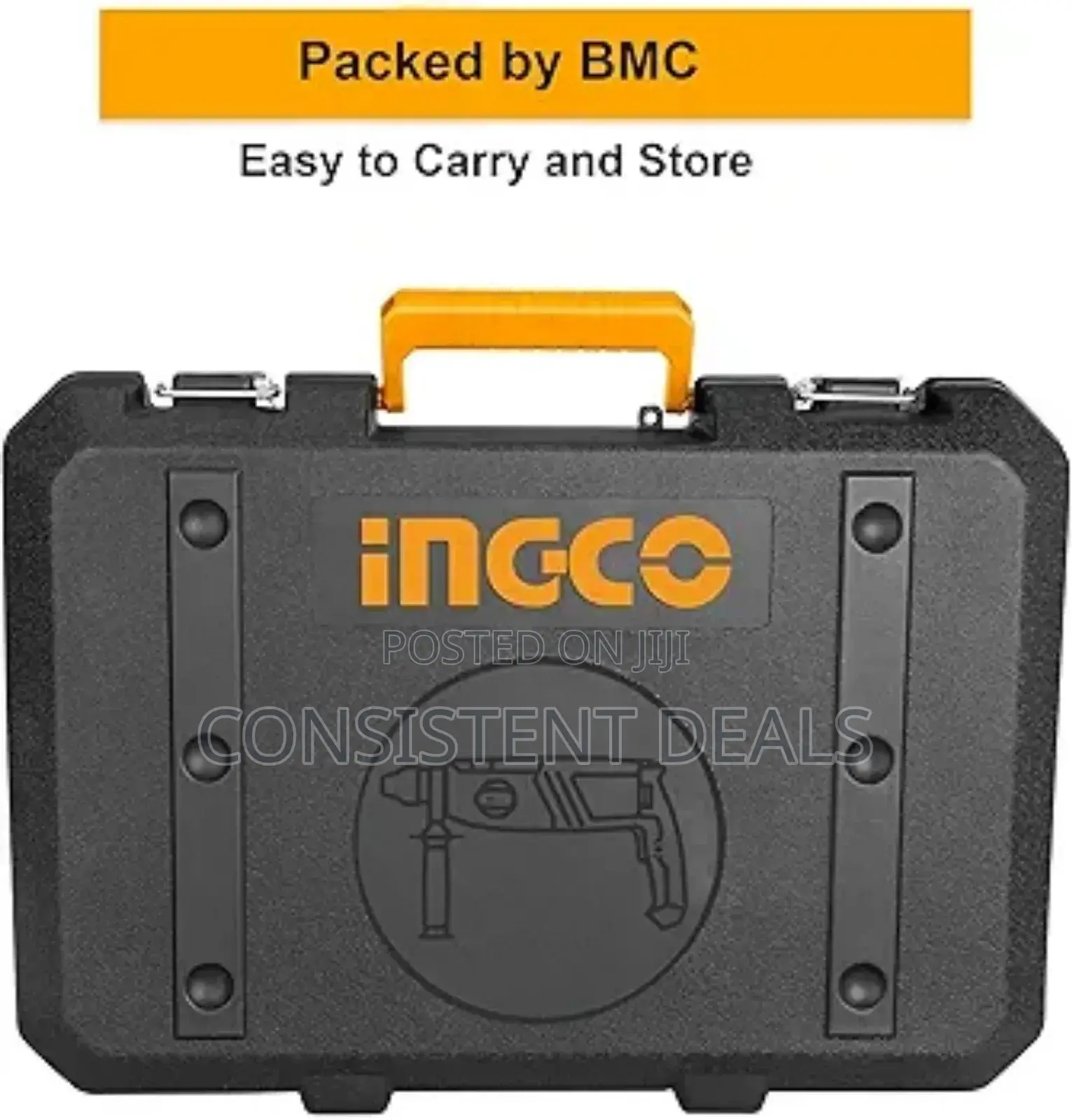 Ingco Rotary Hammer, 800w|1100rpm|4000bpm|2.5j|Sds Plus Chuck