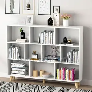 /Bookshelf | Free Standing /Bookcase With Open 8 /Shelf Book Shelf/