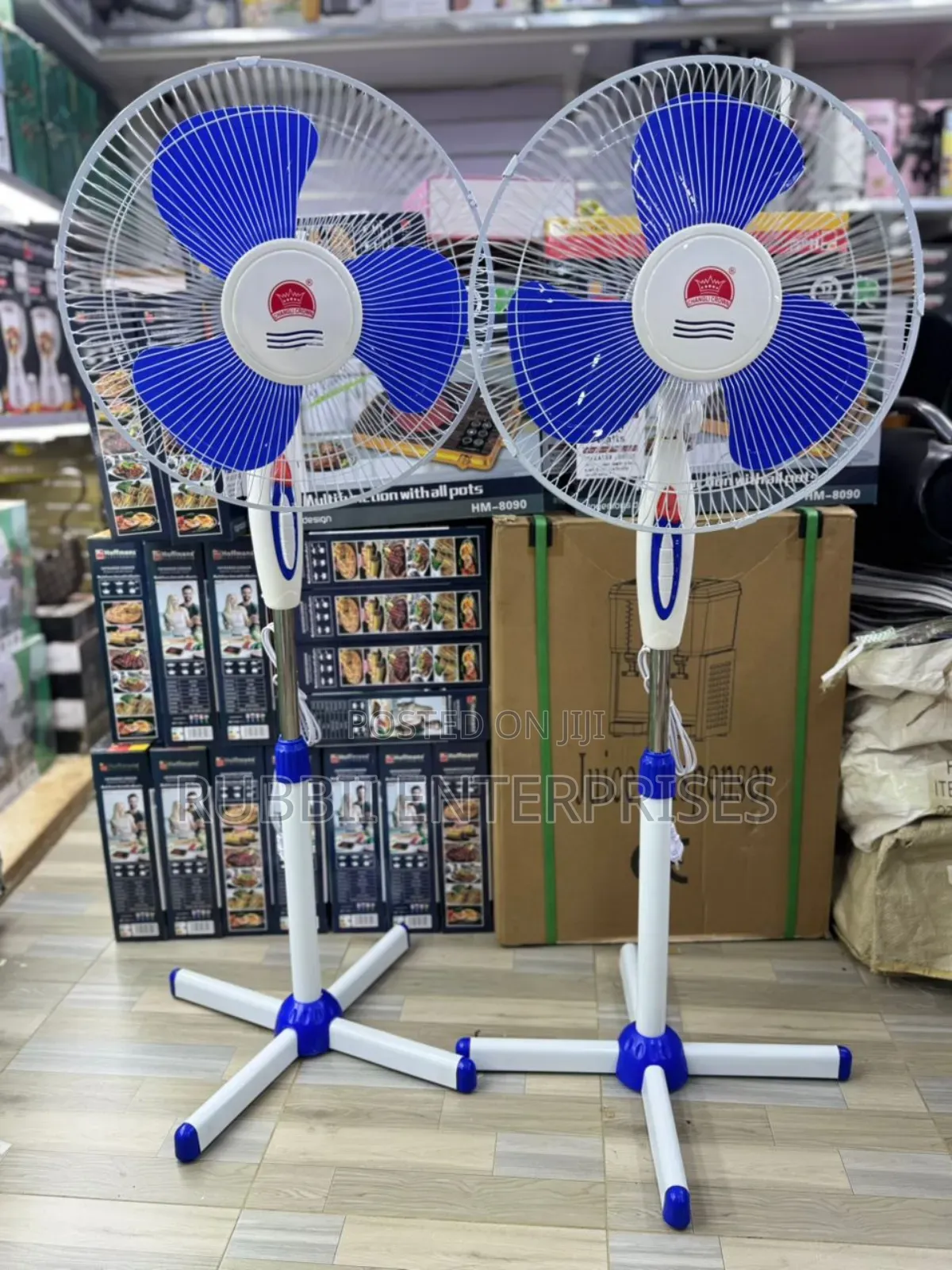 Stand Fan ~ Blue
