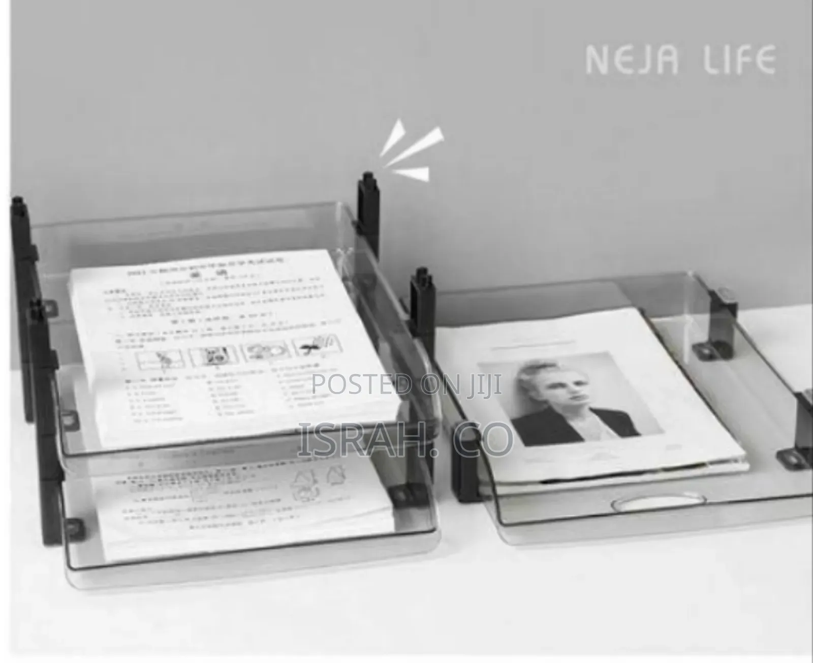2 Tier Acrylic Desk Organizer