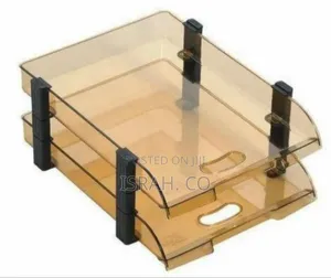 2 Tier Acrylic Desk Organizer