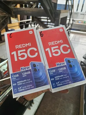 New Xiaomi Redmi 15C 4G 128 GB Red