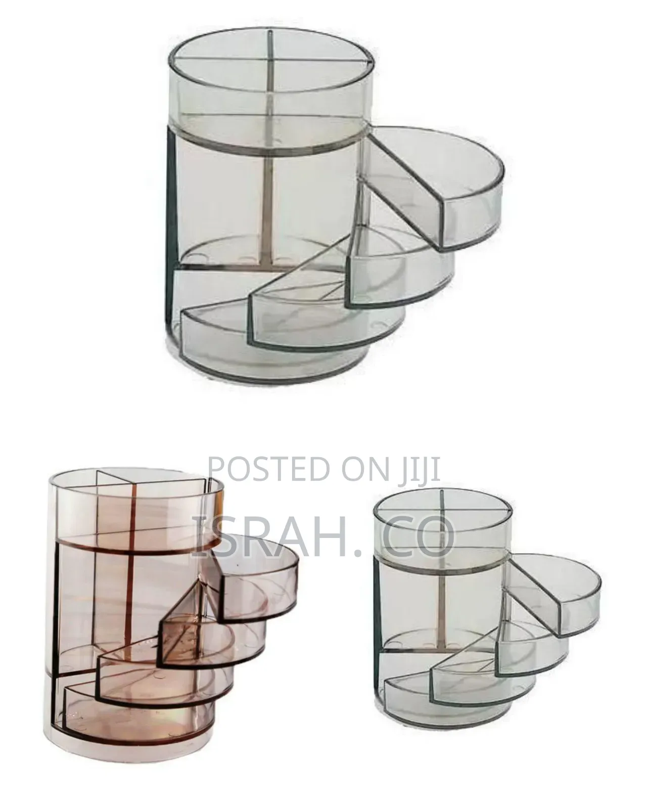 Multi-tier Rotating Desktop Stationery Organizer