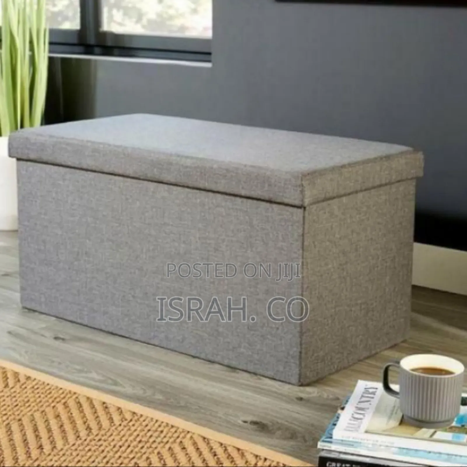Versatile Fabric Storage Ottoman And Seating Bench -
