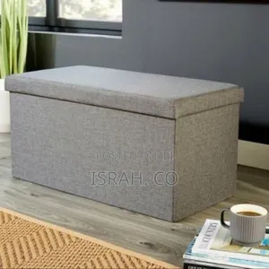 Versatile Fabric Storage Ottoman And Seating Bench -