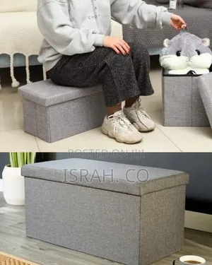 Versatile Fabric Storage Ottoman And Seating Bench -