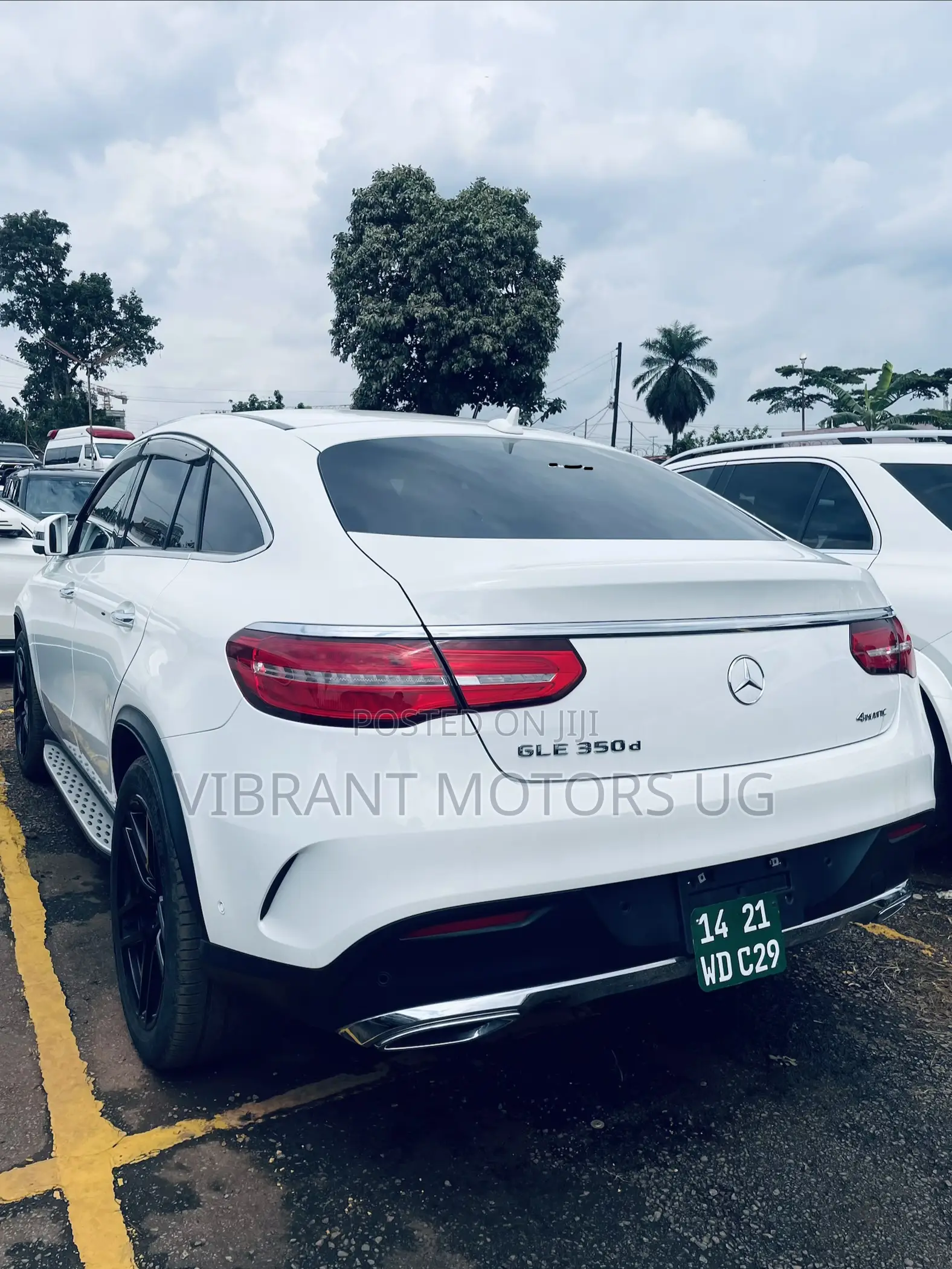 Mercedes-Benz GLE-Class GLE 350d 4MATIC 2017 White