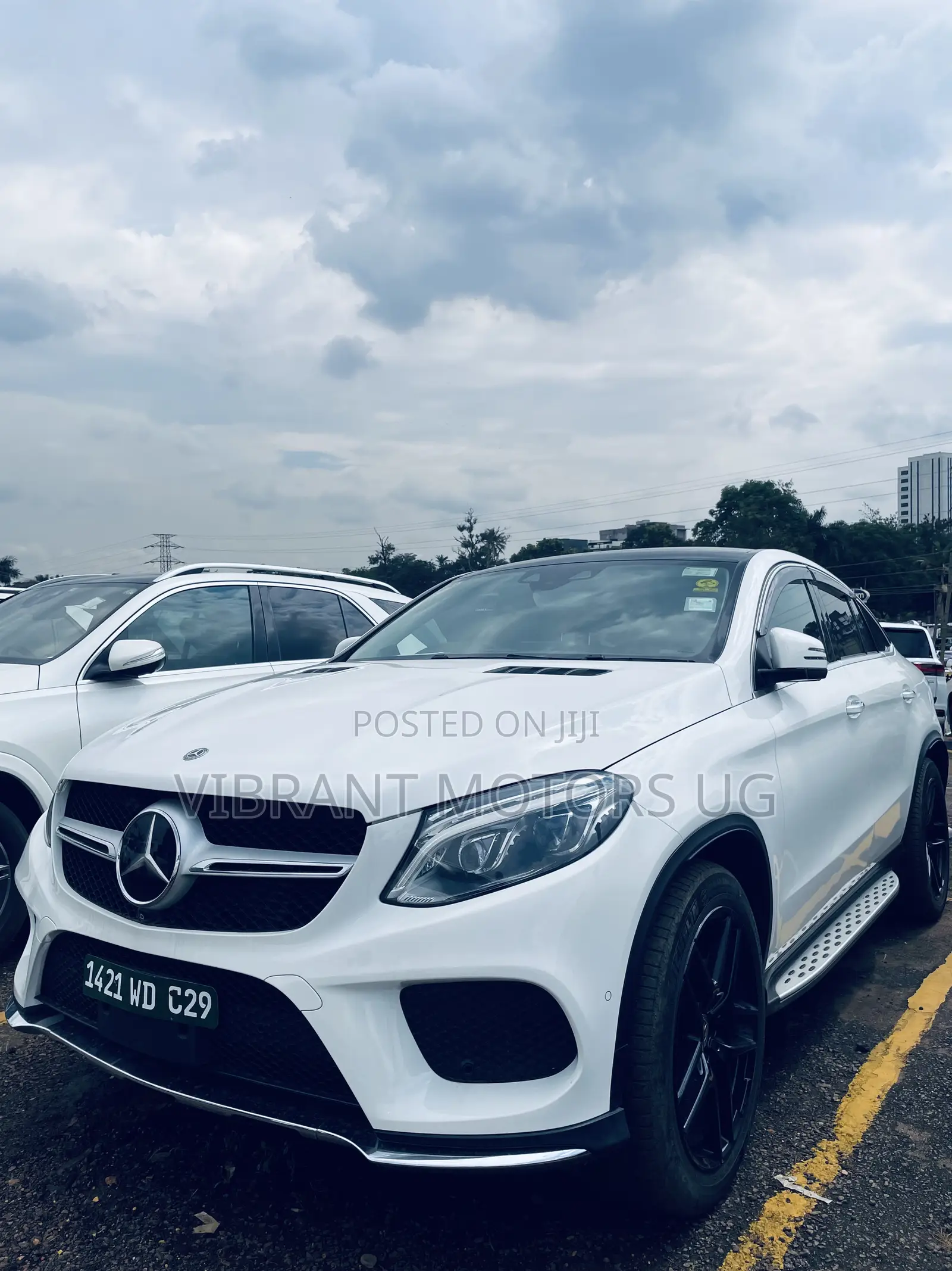 Mercedes-Benz GLE-Class GLE 350d 4MATIC 2017 White