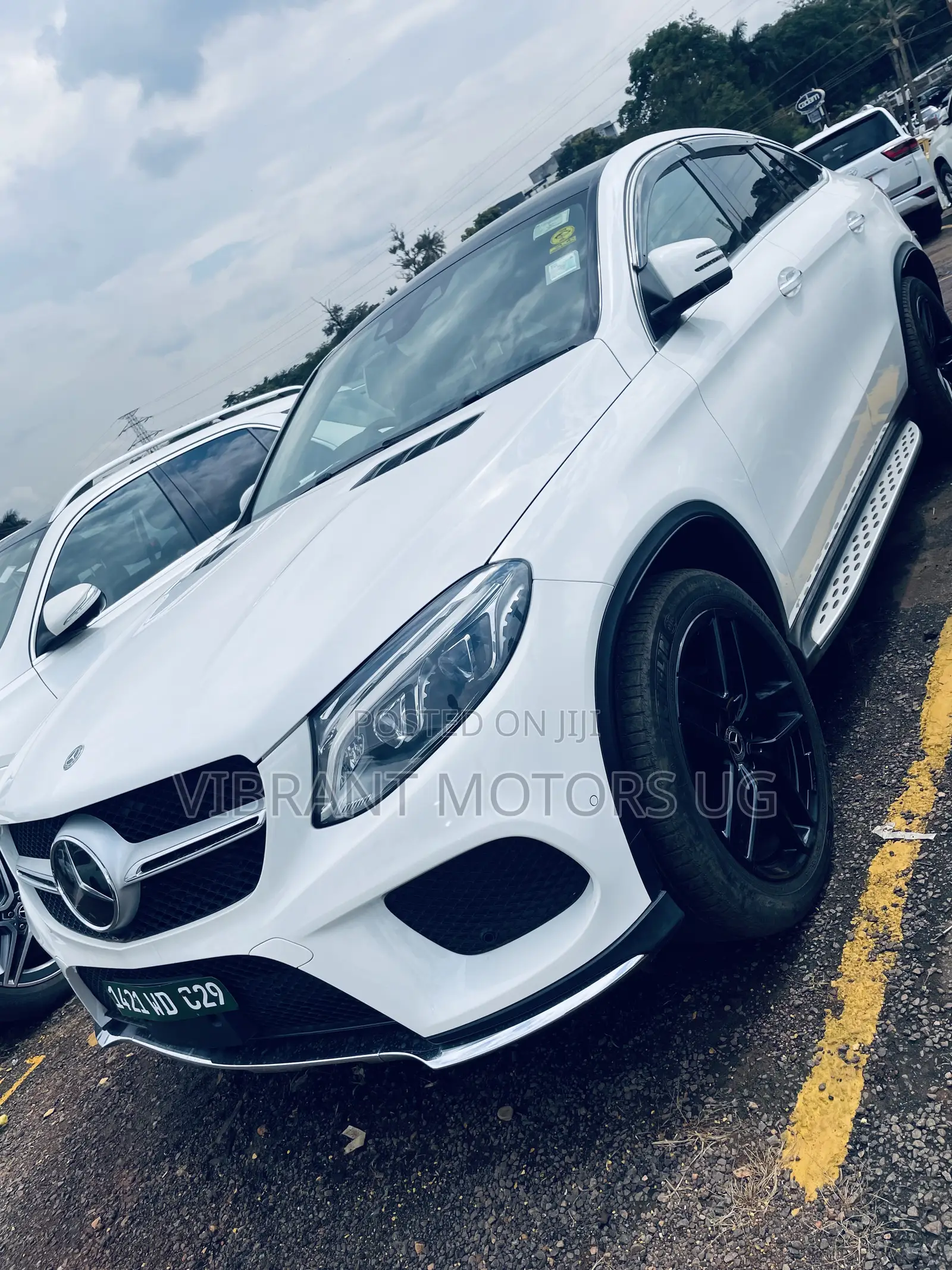 Mercedes-Benz GLE-Class GLE 350d 4MATIC 2017 White