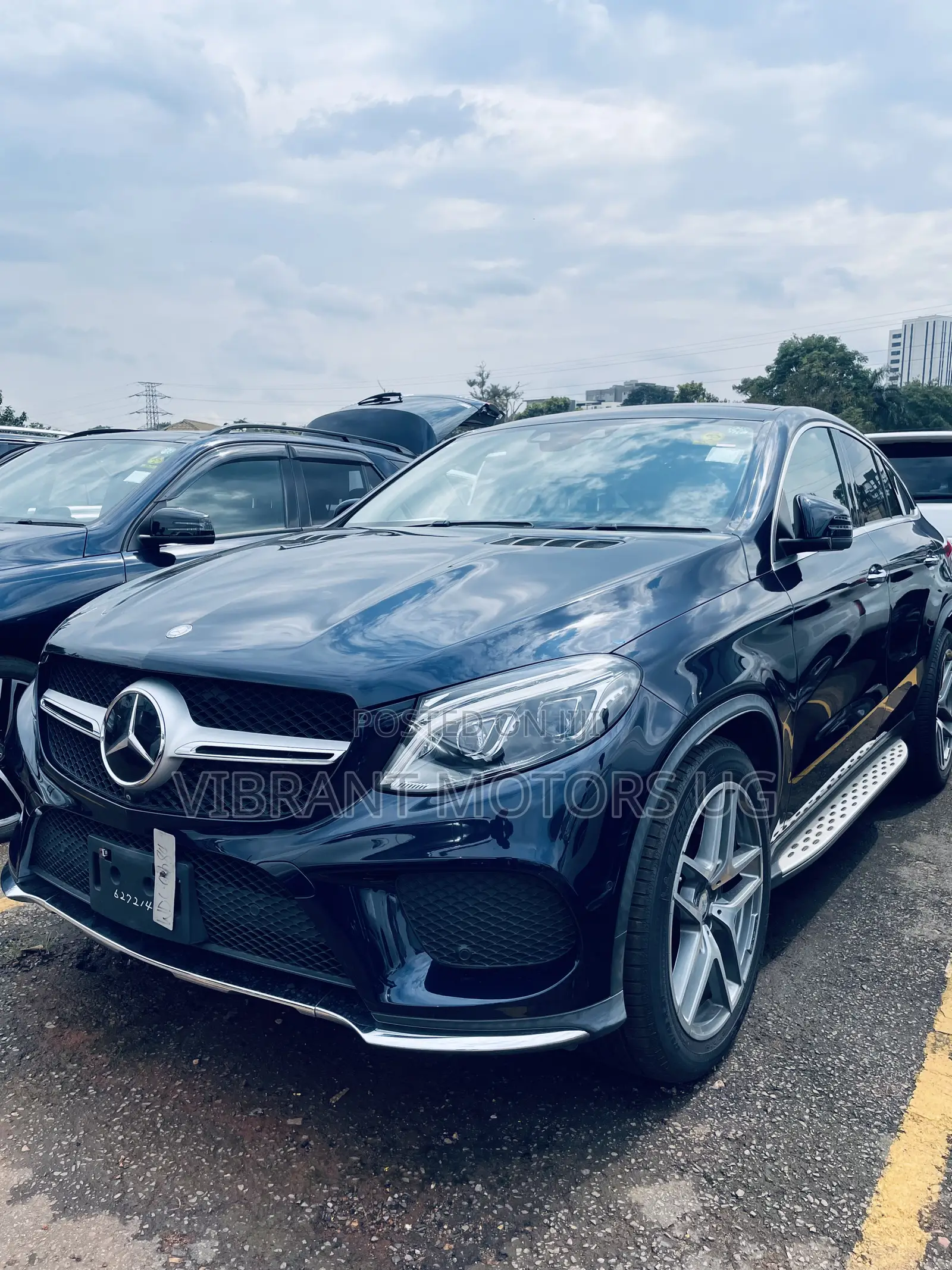 Mercedes-Benz GLE-Class 2017 Blue