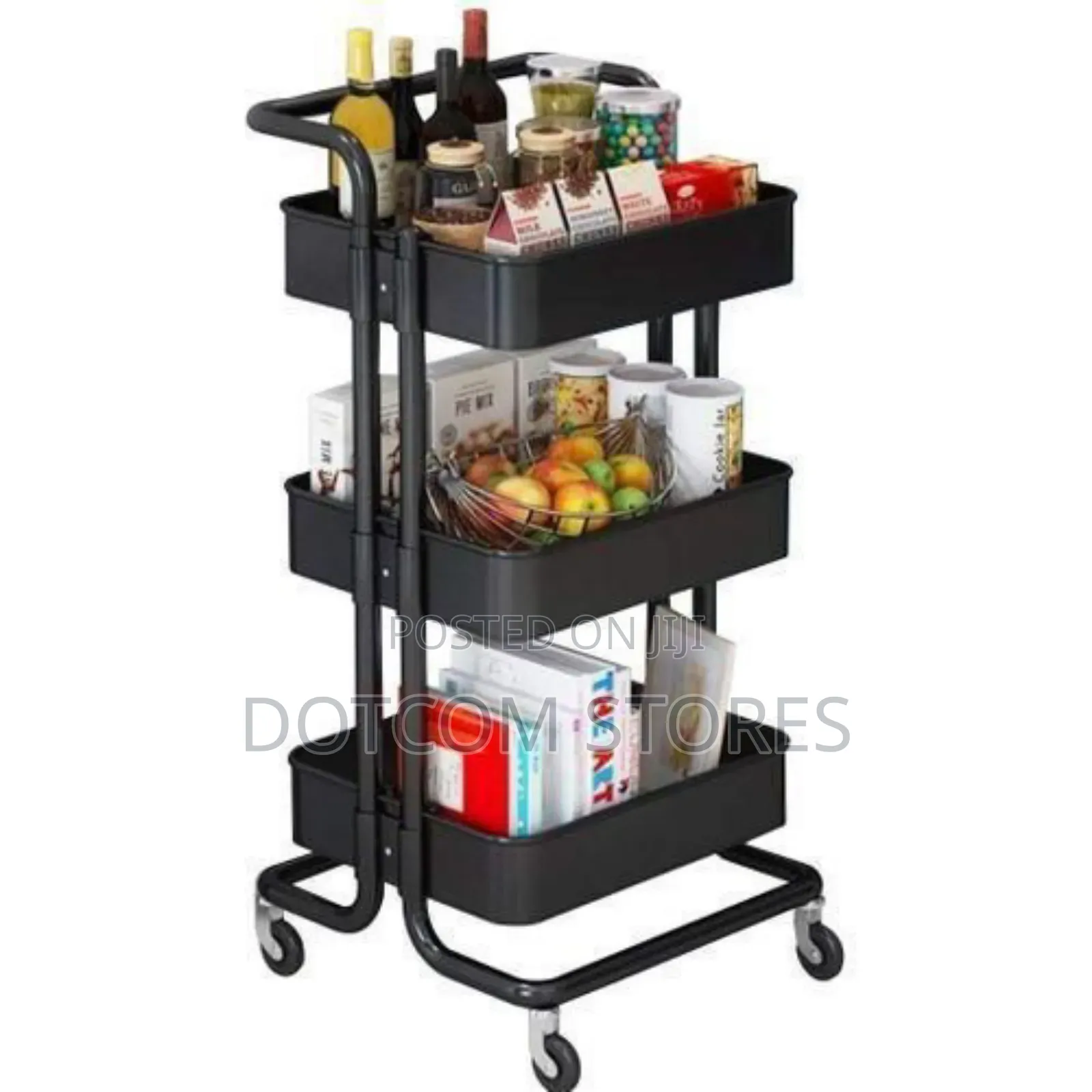3-Tier Rolling Utility Cart,