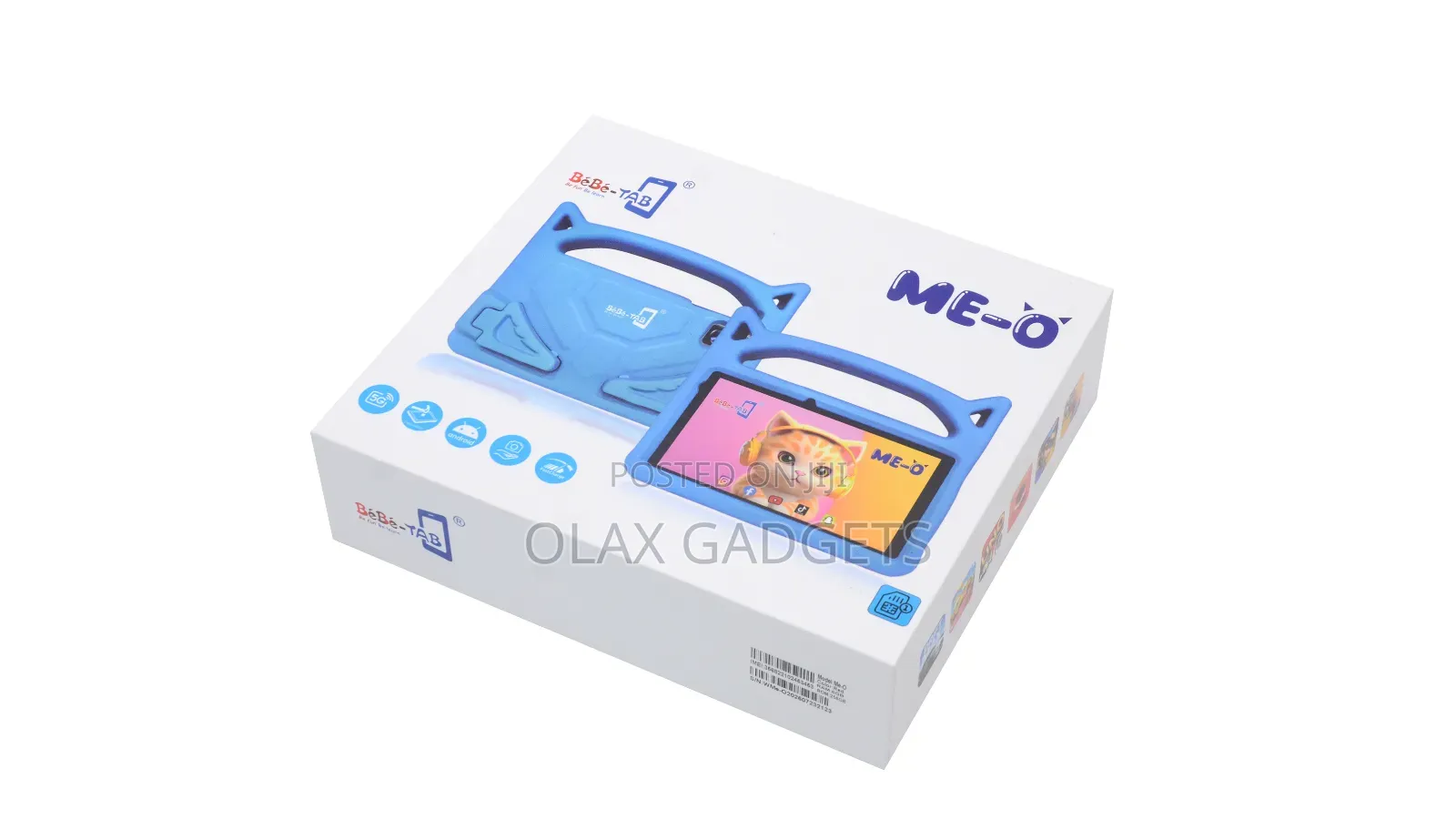 Bebe Tab Me-O, Android 7 Inch Kids Tablet With Simcard Slot
