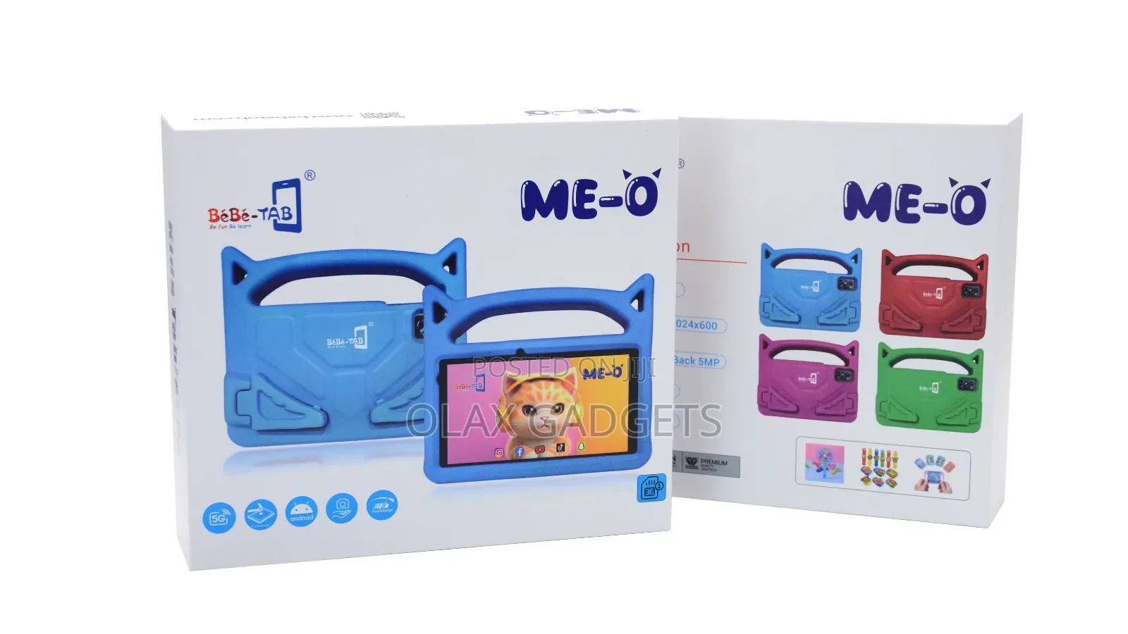 Bebe Tab Me-O, Android 7 Inch Kids Tablet With Simcard Slot