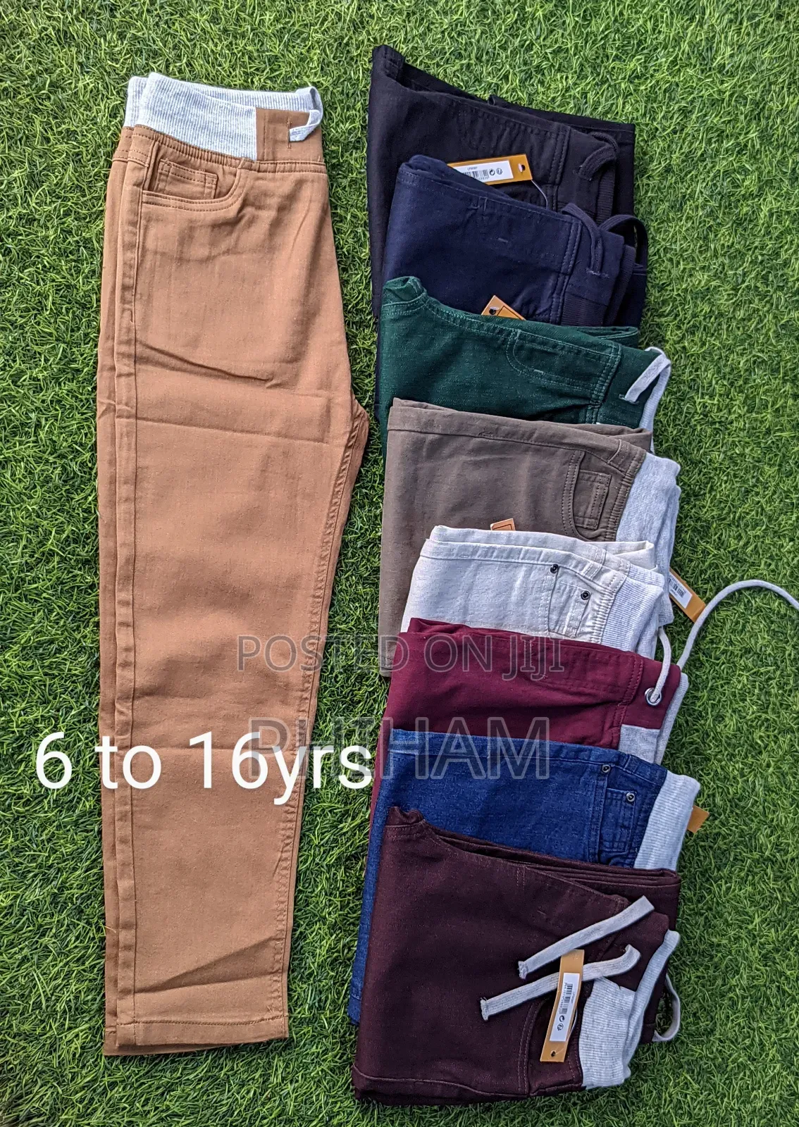 Kids Stretchy Trousers( 4 to 16yrs)