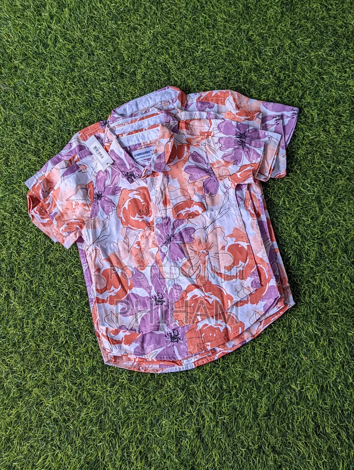 Unique Kids Floral Shirt( 6months to 16yrs)