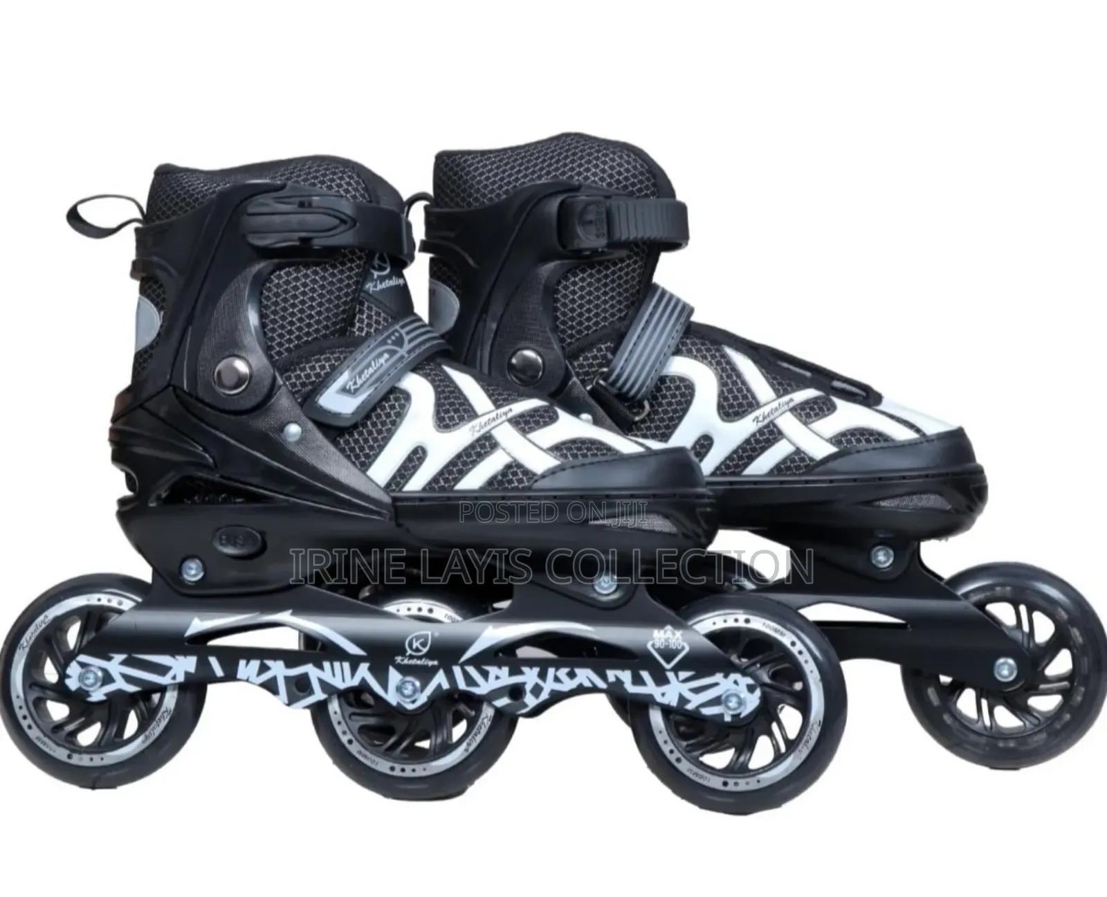 Lefan 3-Wheel Adjustable Inline Skates.
