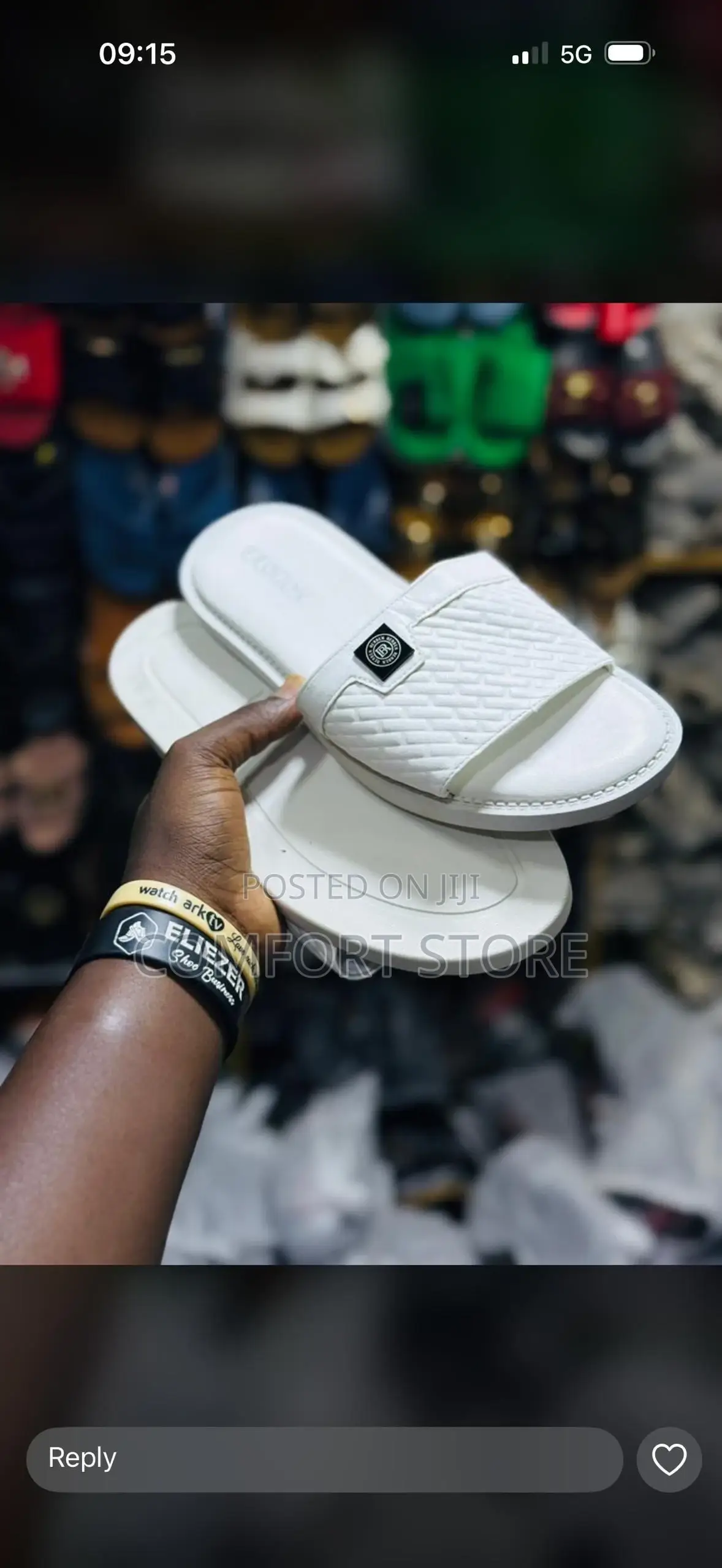 White Color Men’S Sandals