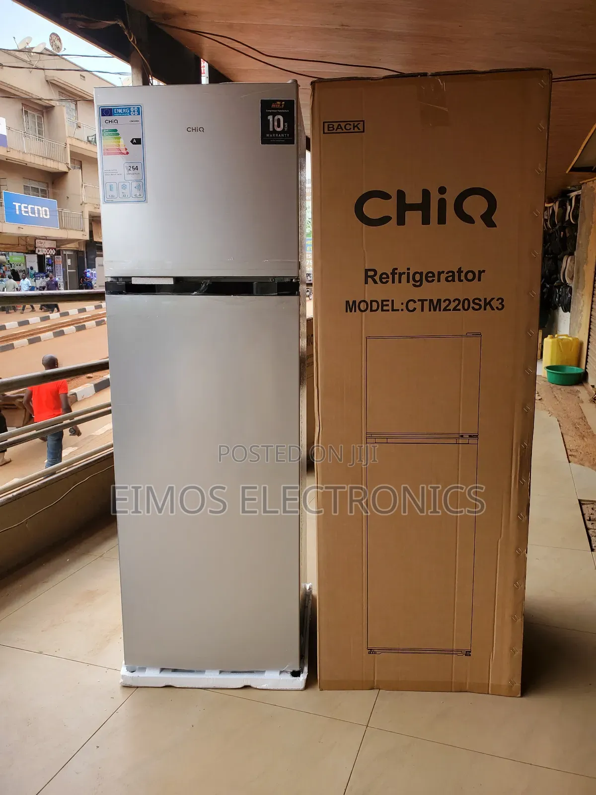 Limited Offer 220l Chiq Fridge Double Door