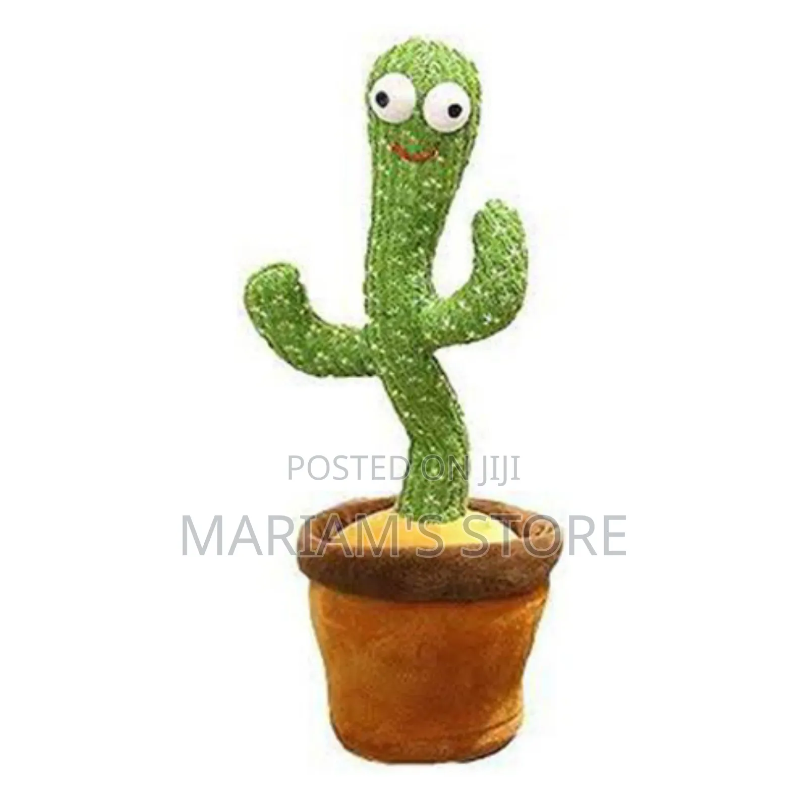 Lovely Kid`S Dancing Cactus Toy Talking Cactus - Green