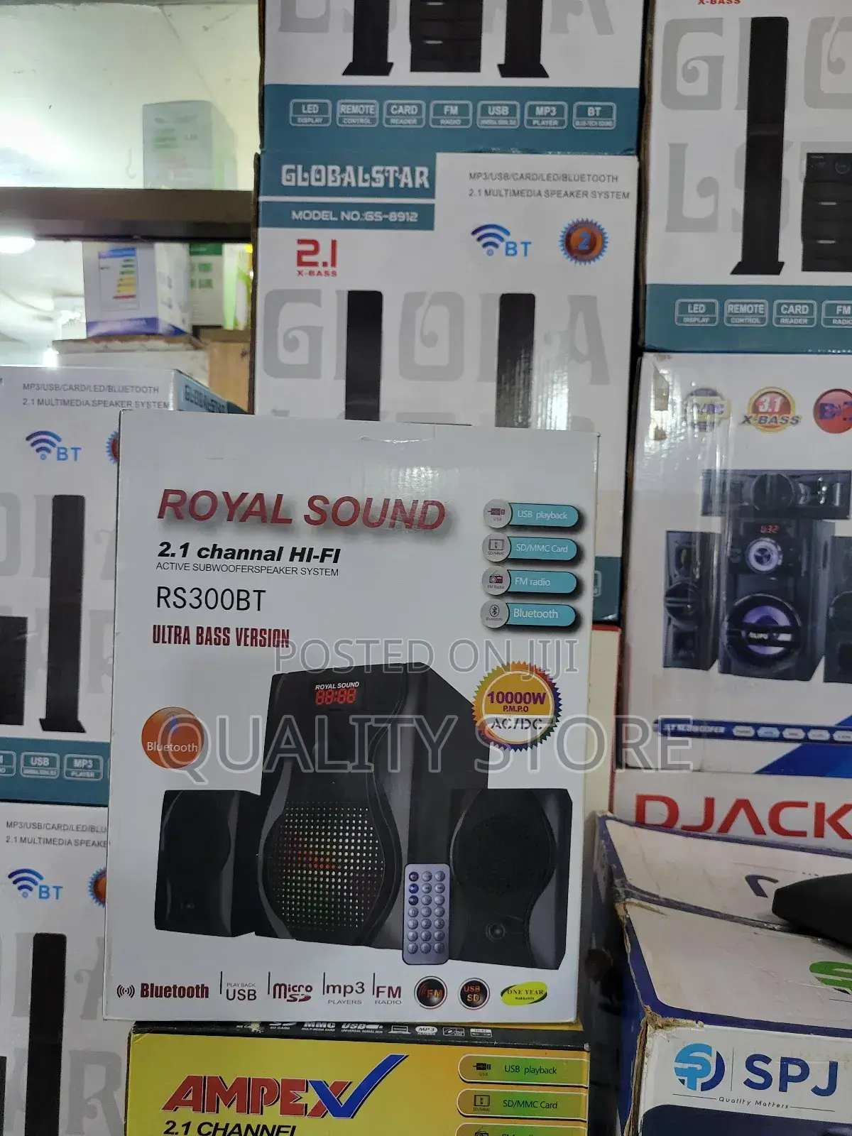 Royal Sound 2.1 Channel Rs300bt