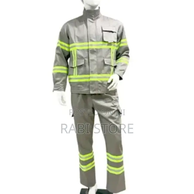 Overall Khaki Two Piece