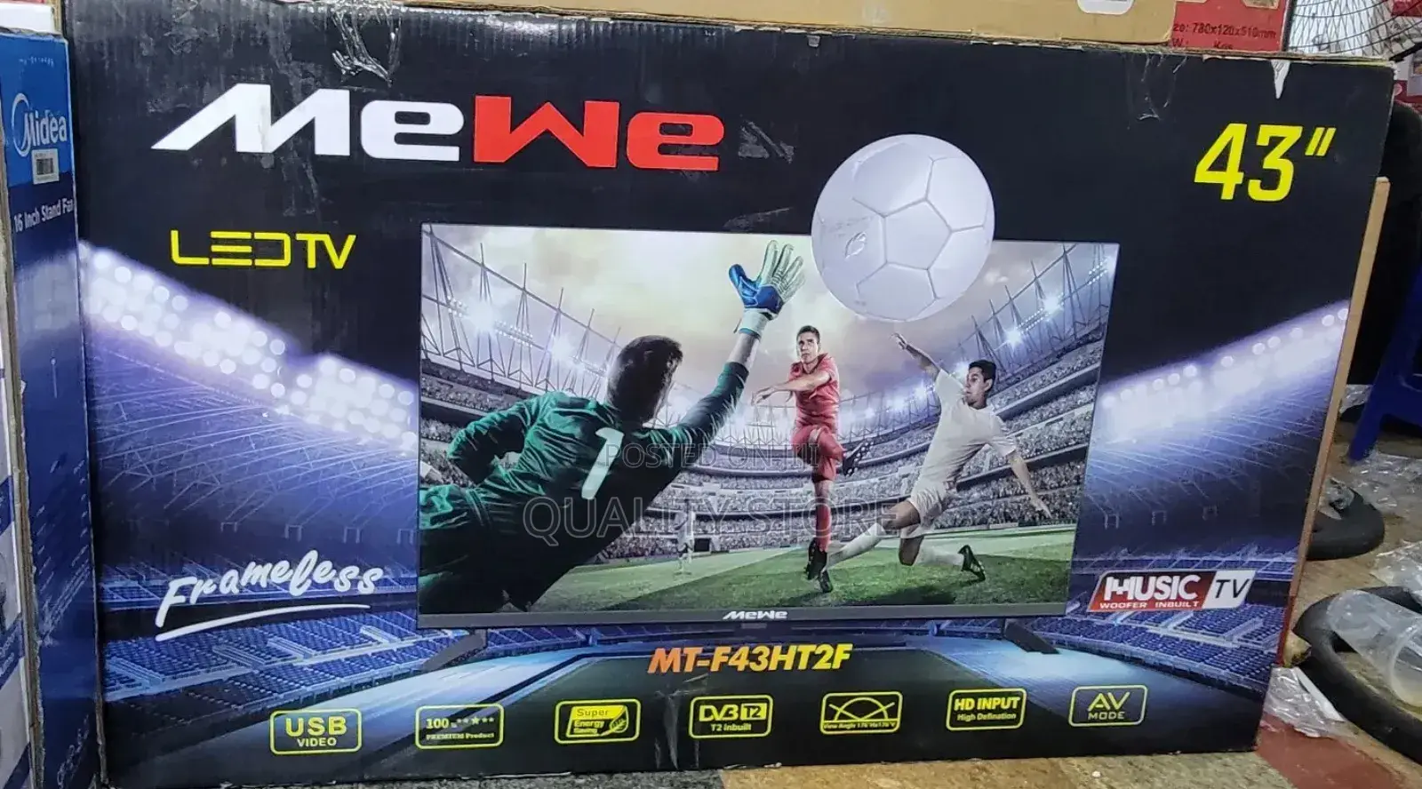 Mewe "43" Inches Digital Tv Mt-F43ht2f