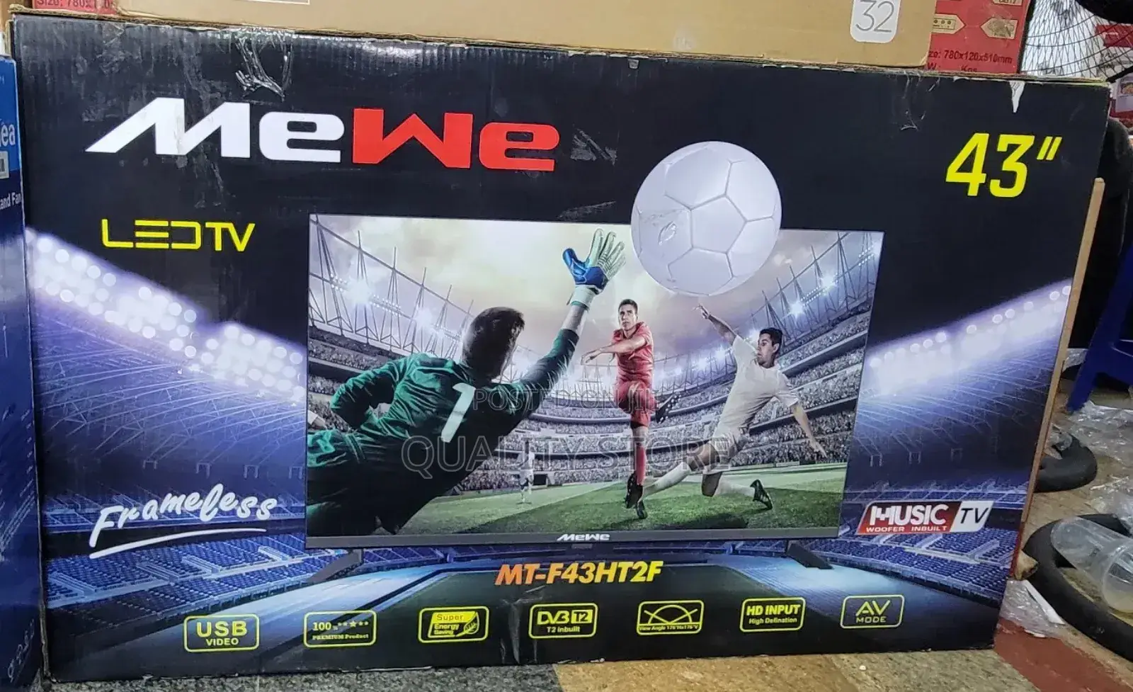 Mewe "43" Inches Digital Tv Mt-F43ht2f