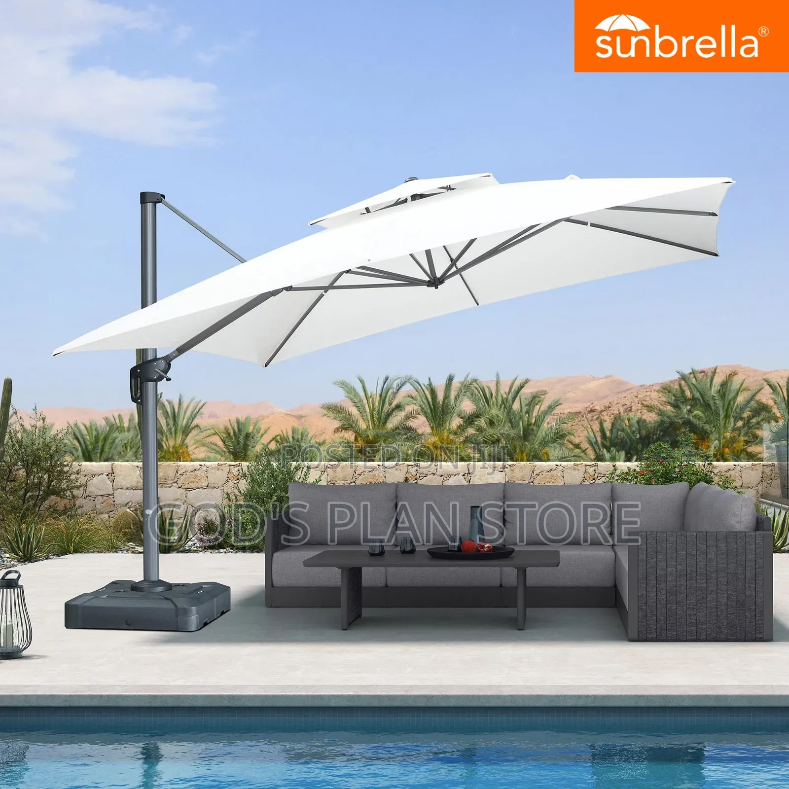 Home Depot Outdoor Sun Umbrella Garden Beach Umbrellas