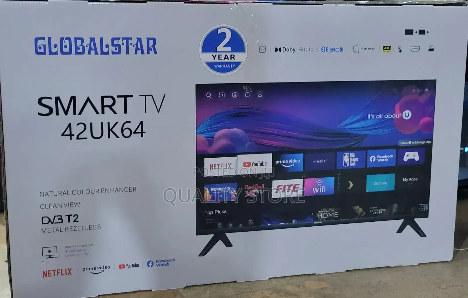 Global Star "42" Inches Smart Tv