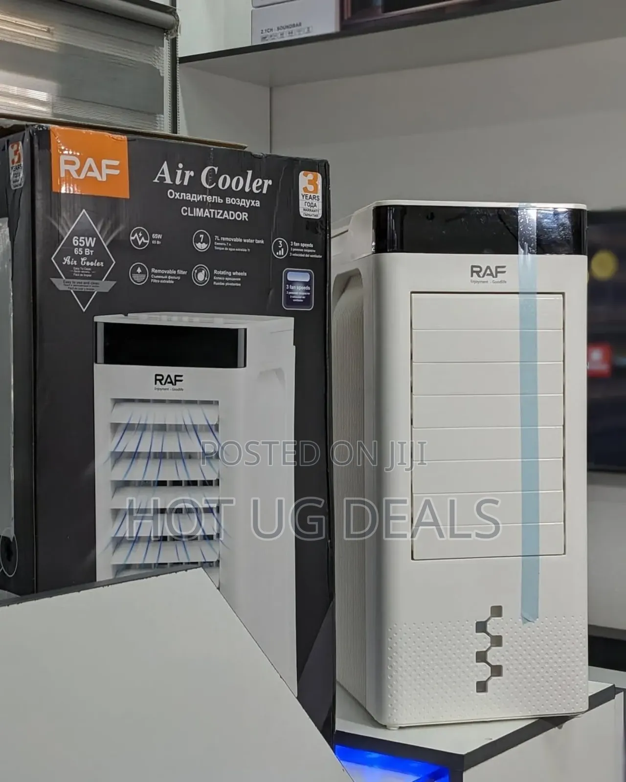 7l Portable Electric Air Cooler / Air Conditioner With Remote Control