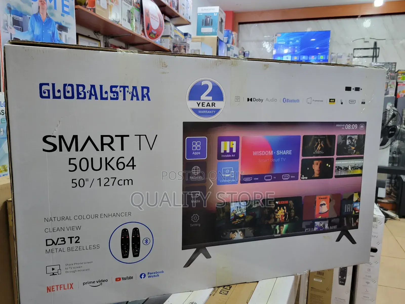 Global Star 50 Inches Smart Tv 50uk64