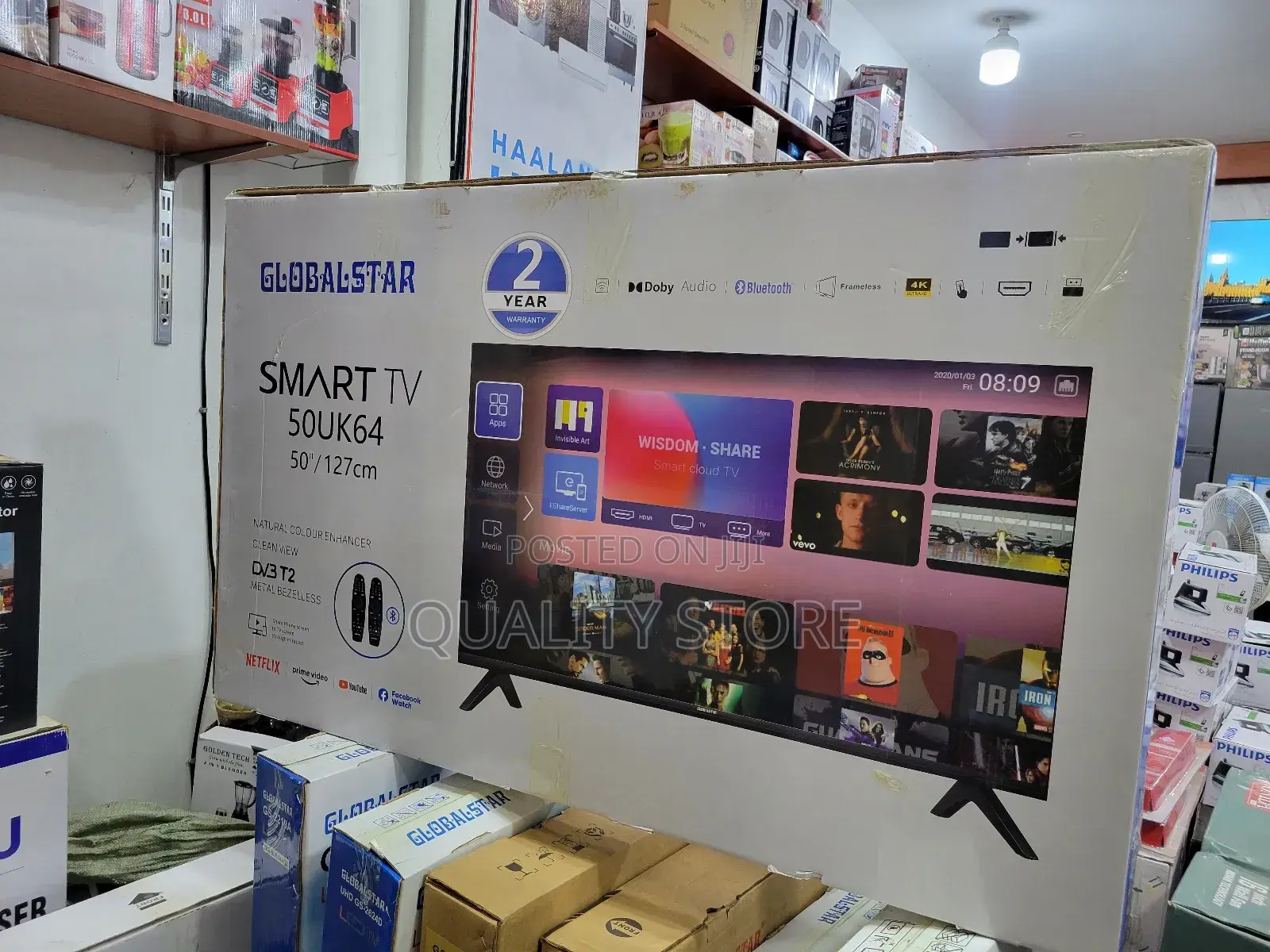 Global Star 50 Inches Smart Tv 50uk64