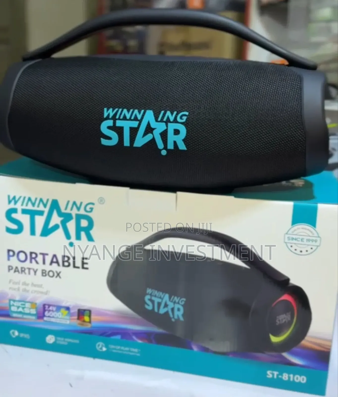 Winning Star Portable Speaker. Wireless Speaker