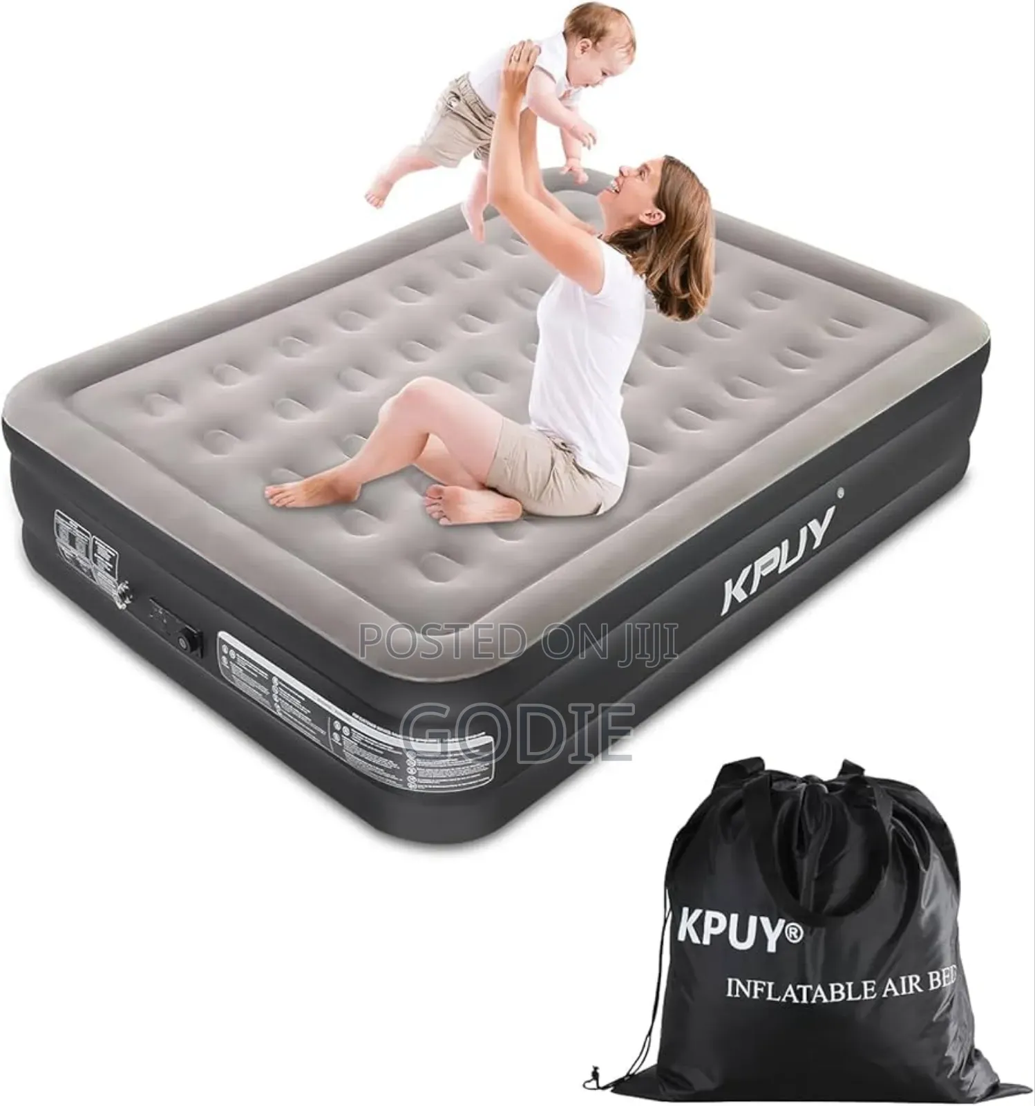 High-density Inflatable Air Mattress 5*6 With A Built-in Electric Pump