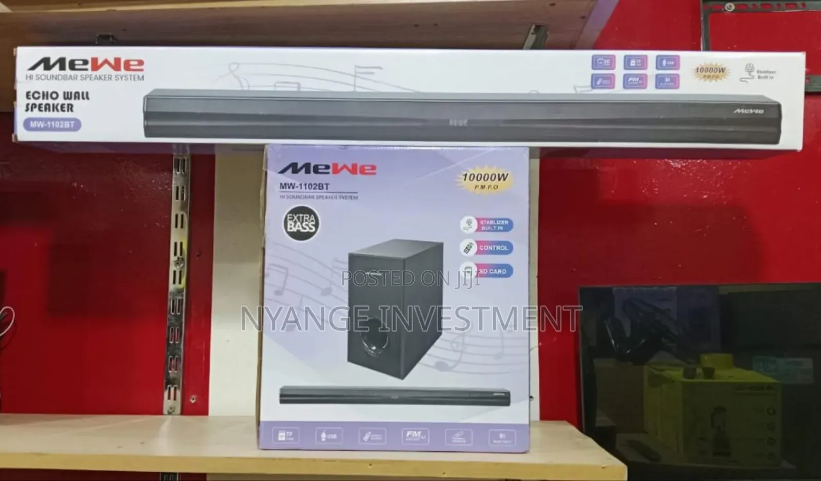 Mewe Sound Bar. Wireless Sound Bar