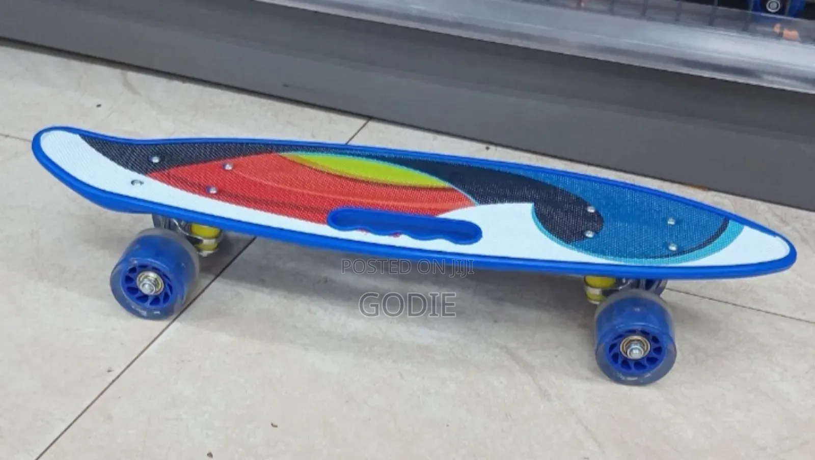 Colorful Plastic Mini Cruiser Skateboard,