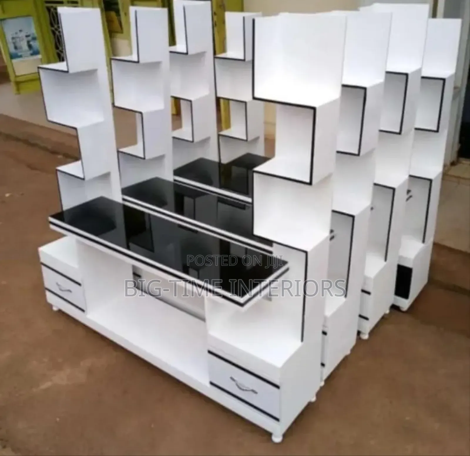 Double Sided Shelves Tv Stands