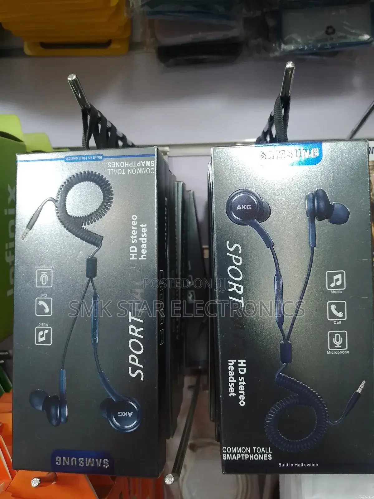 Earphones With Cables