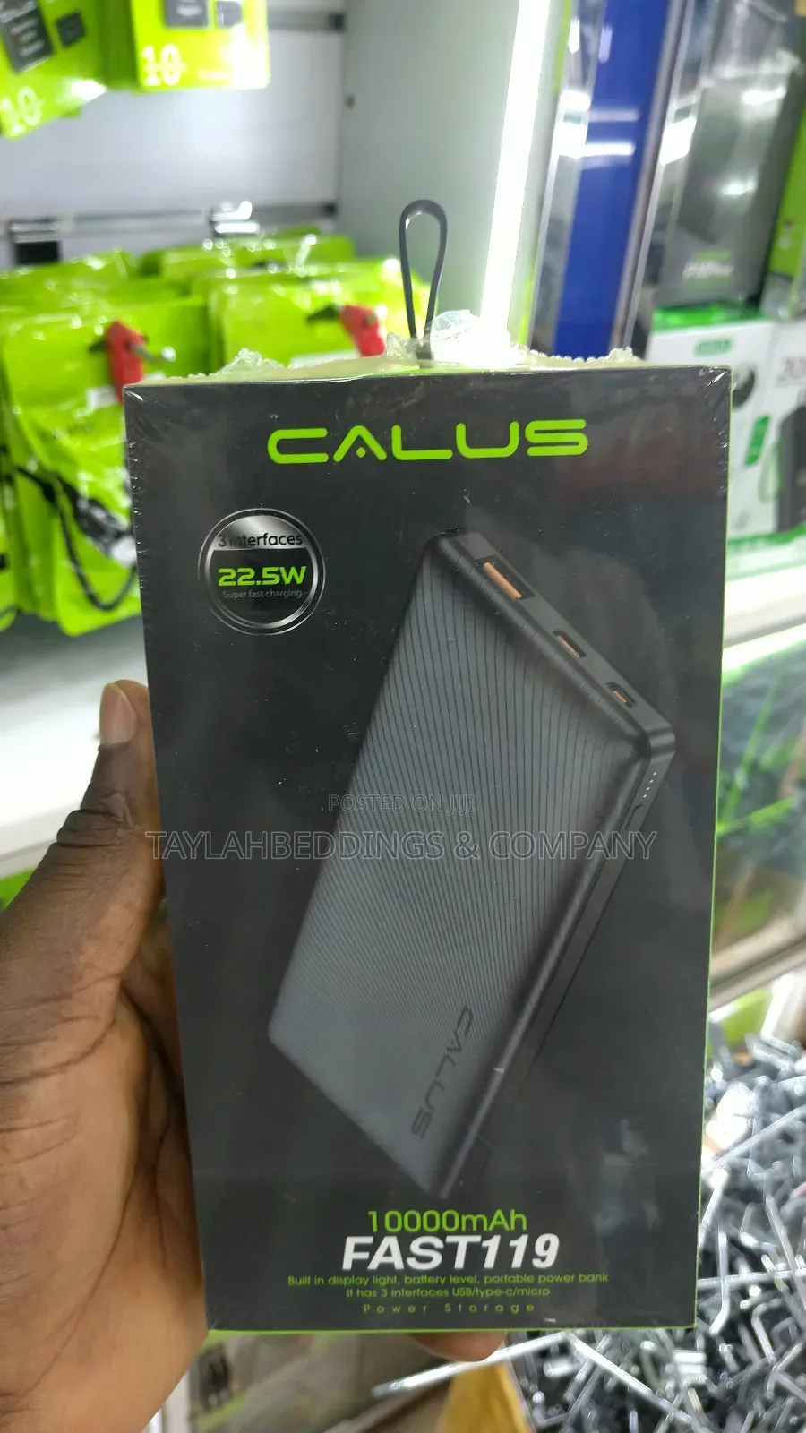 Calus 10000mah 22.5w Power Bank Traveler 2 Years Warranty