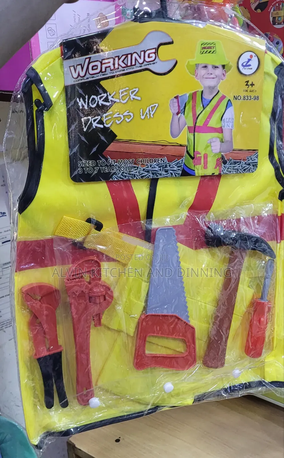 Children's Construction Worker Dress-Up
