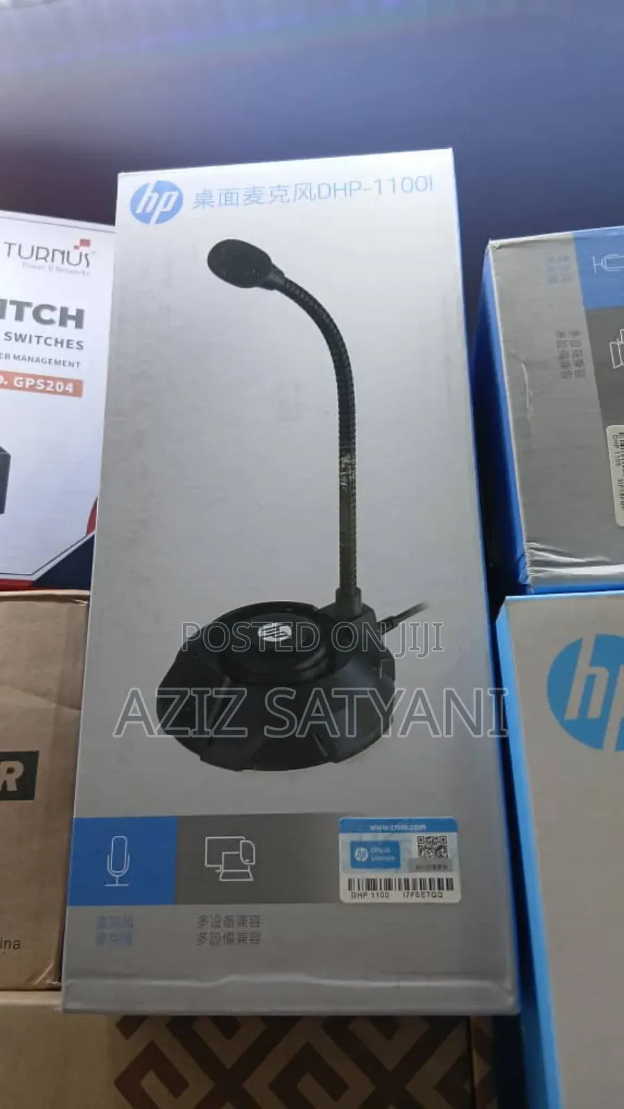 Hp Conference Microphone For Meeting, Conference, Gaming, And Many M
