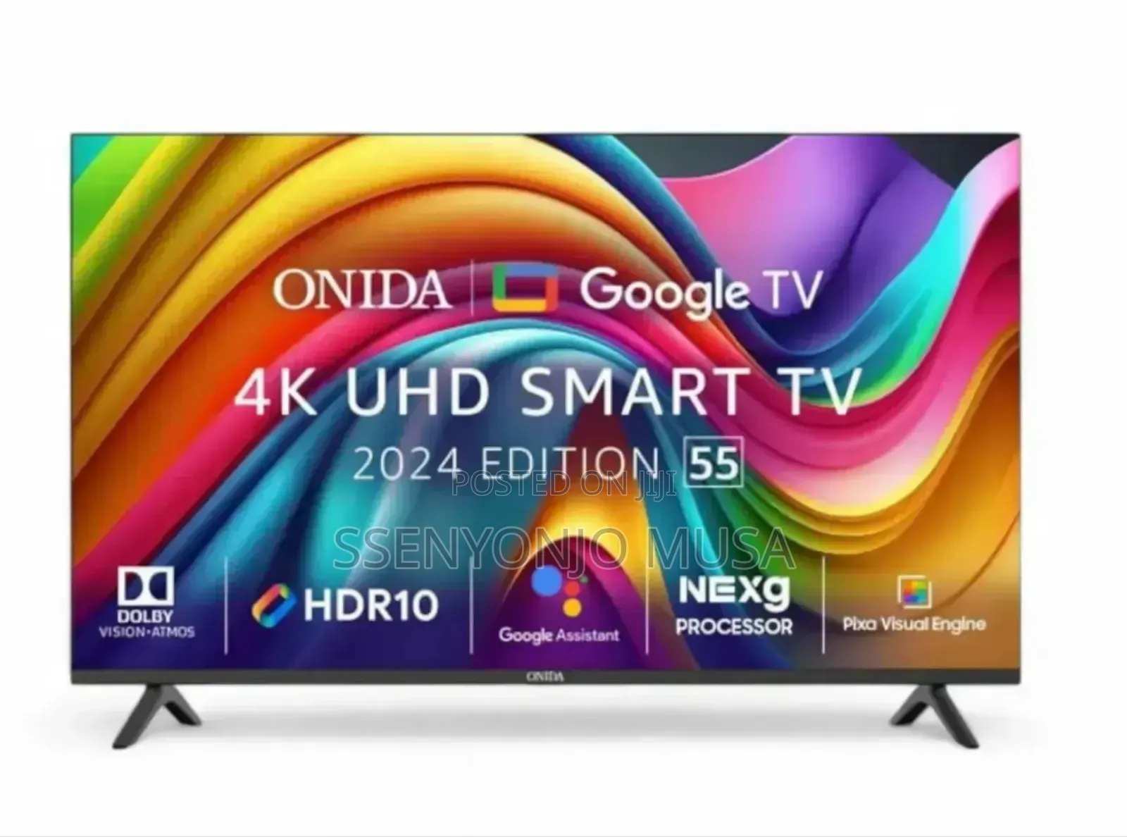Onida 55inchs Uhd Android Tv-quad Core Processor, Real Ips