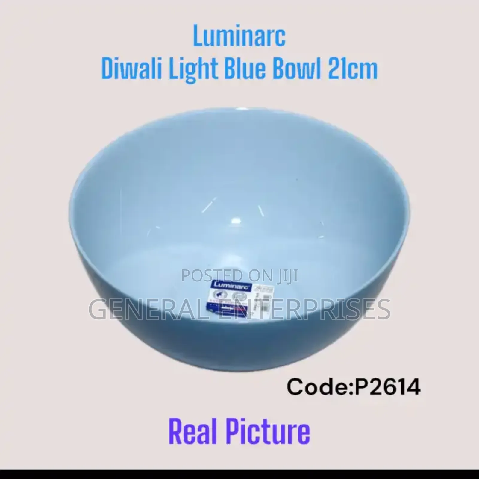 Luminarc Turquoise Serving Bowl