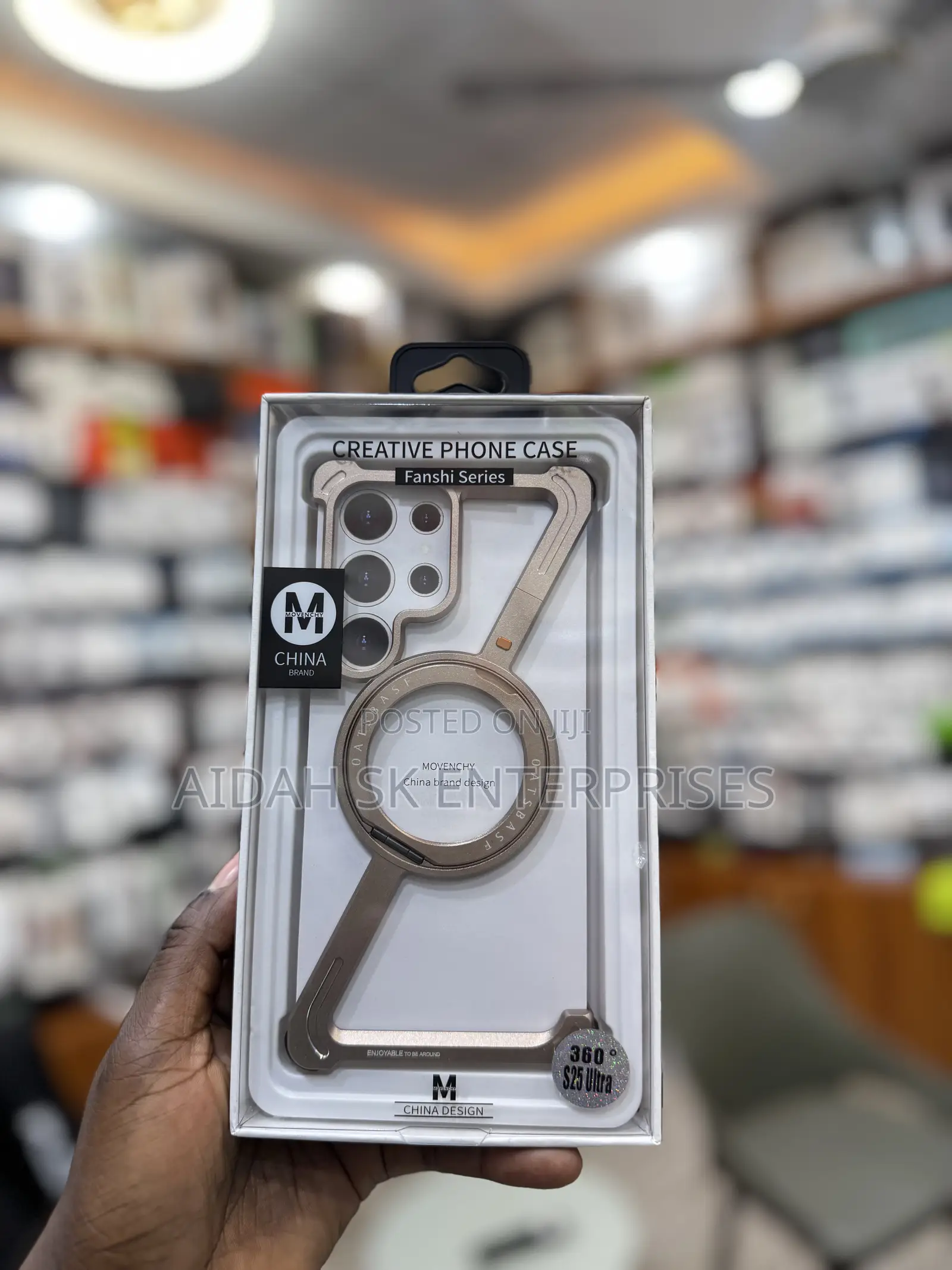 Movenchy Brand Z-Shape Aluminum Samsung Galaxy S25 Ultra,