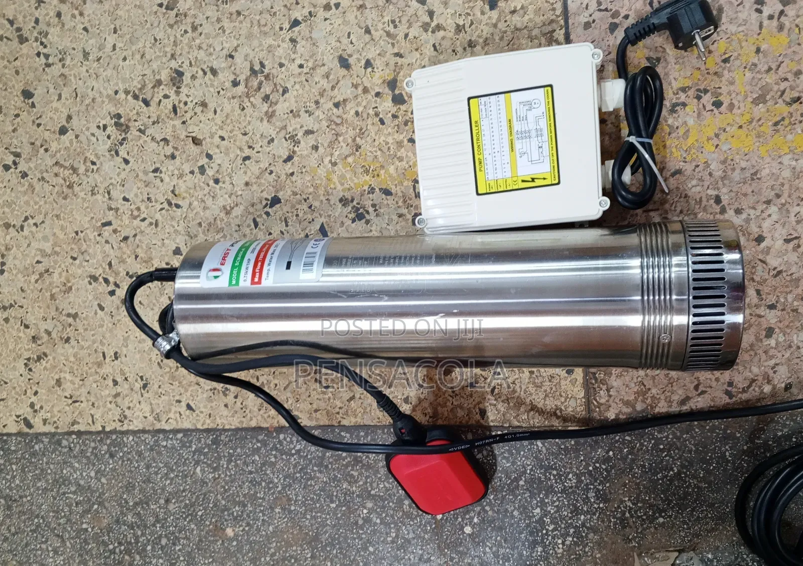 45m Submersible Water Pump 1 Hp